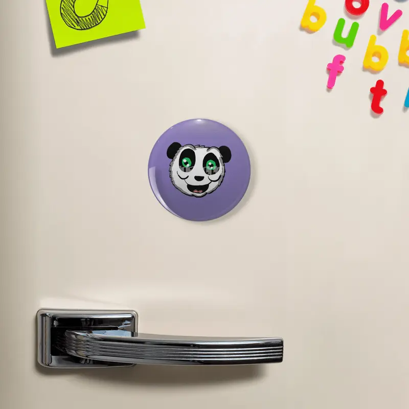 Cartoon Panda head Açacak