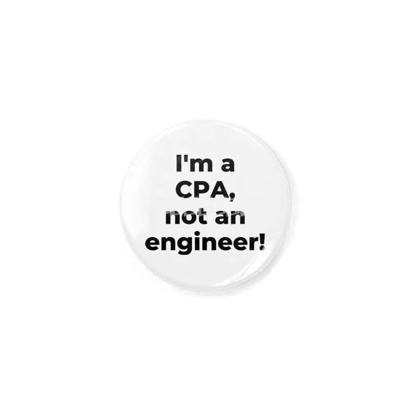 I'm a CPA, not an engineer! Açacak