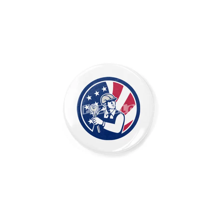 American Engineer USA Flag Icon Açacak