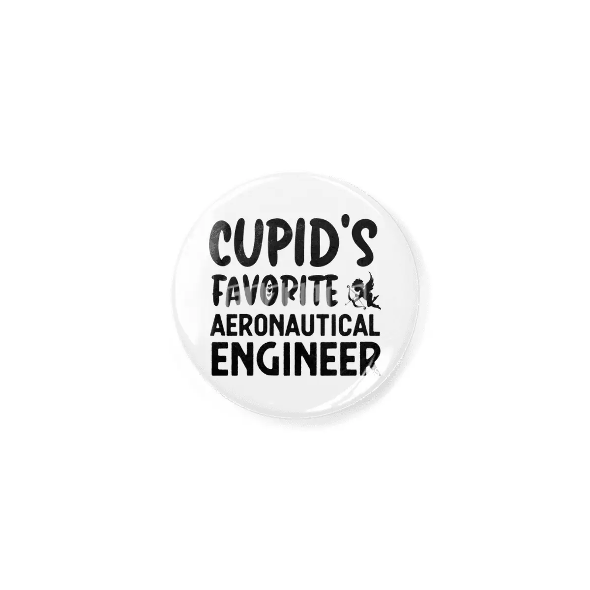 Cupids Favorite Aeronautical Engineer Valentines Açacak