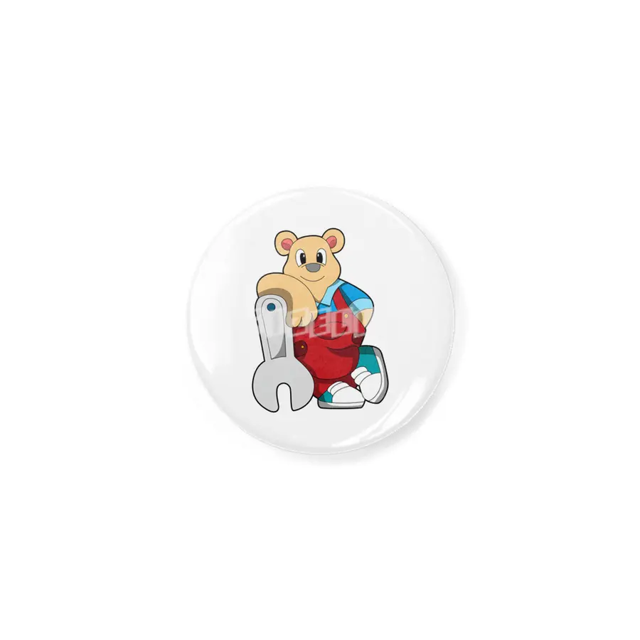 Bear as Mechatronics engineer with Wrench Açacak