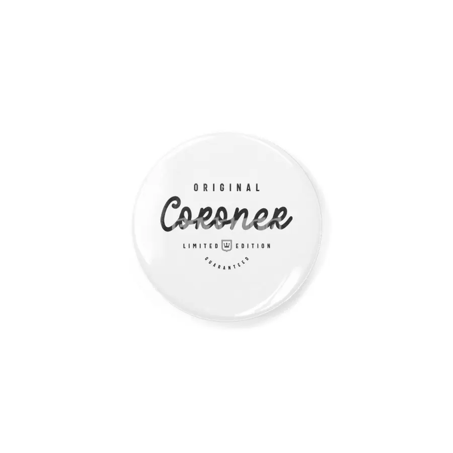 Coroner Funny Job Title Profession Birthday Worker Açacak