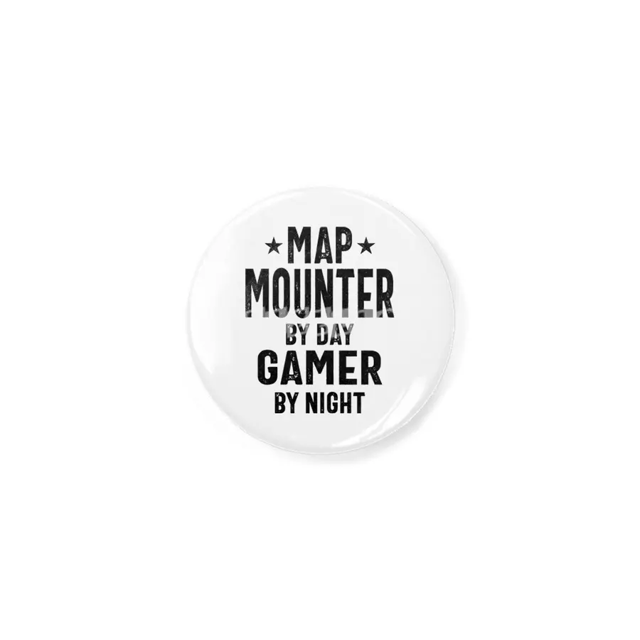 Map Mounter By Day Gamer By Night - Job Title Gift Açacak