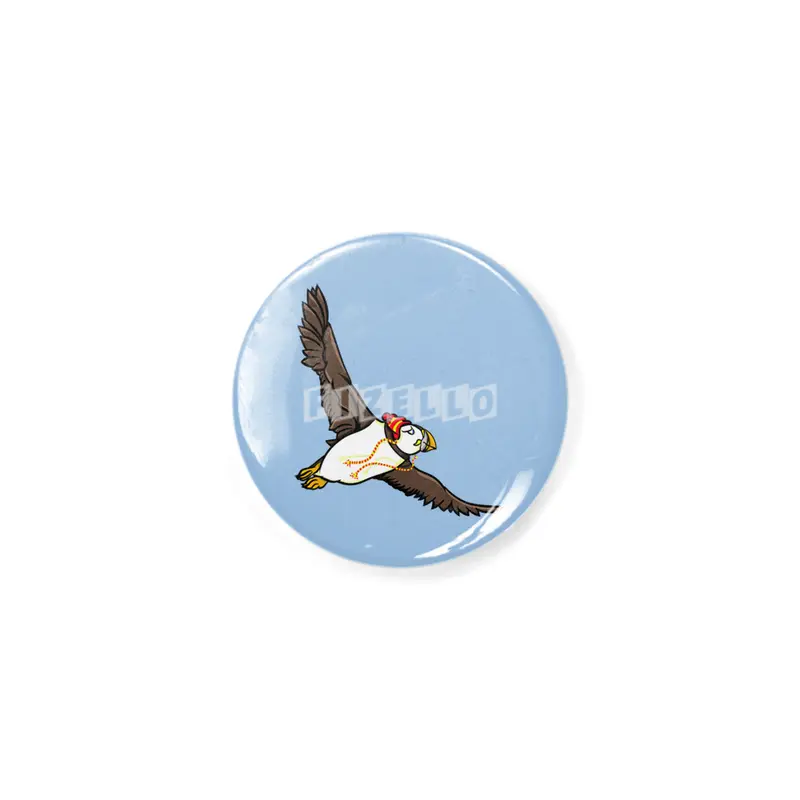 Puffin In A Winter Hat Açacak