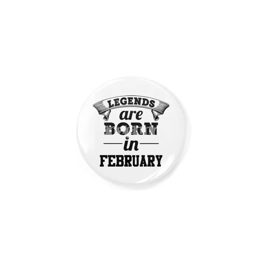 legends are born in february Açacak