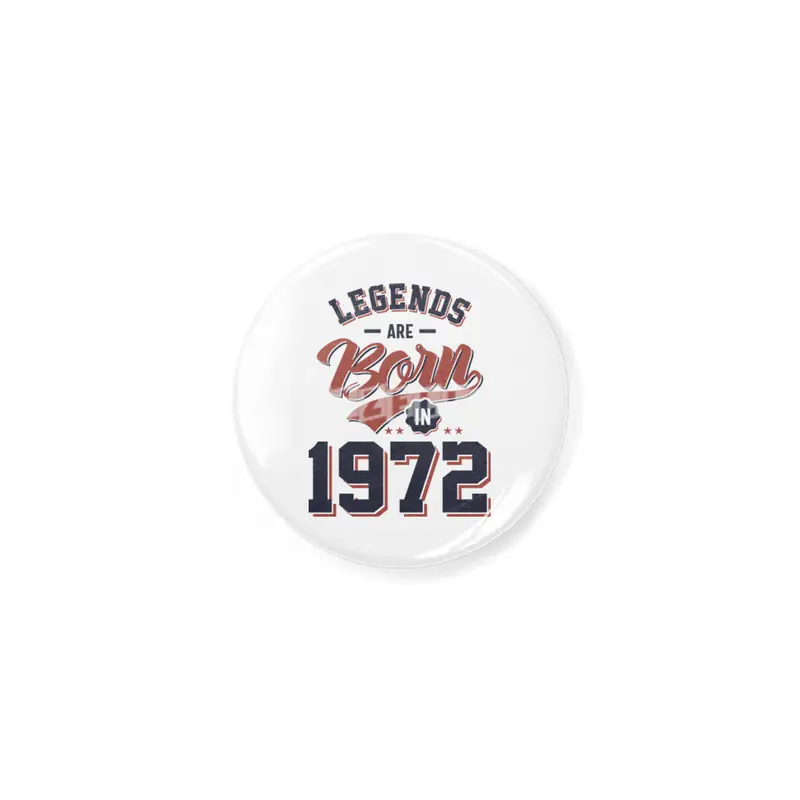 Legends Are Born in 1972 Birthday Gift Açacak
