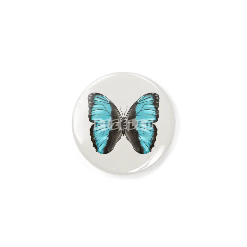 Blue Butterfly Insect Art Açacak