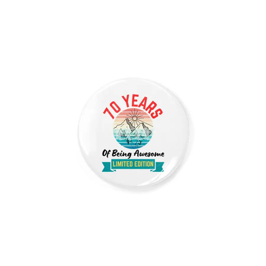 70 Years of Being Awesome. Limited Edition Açacak