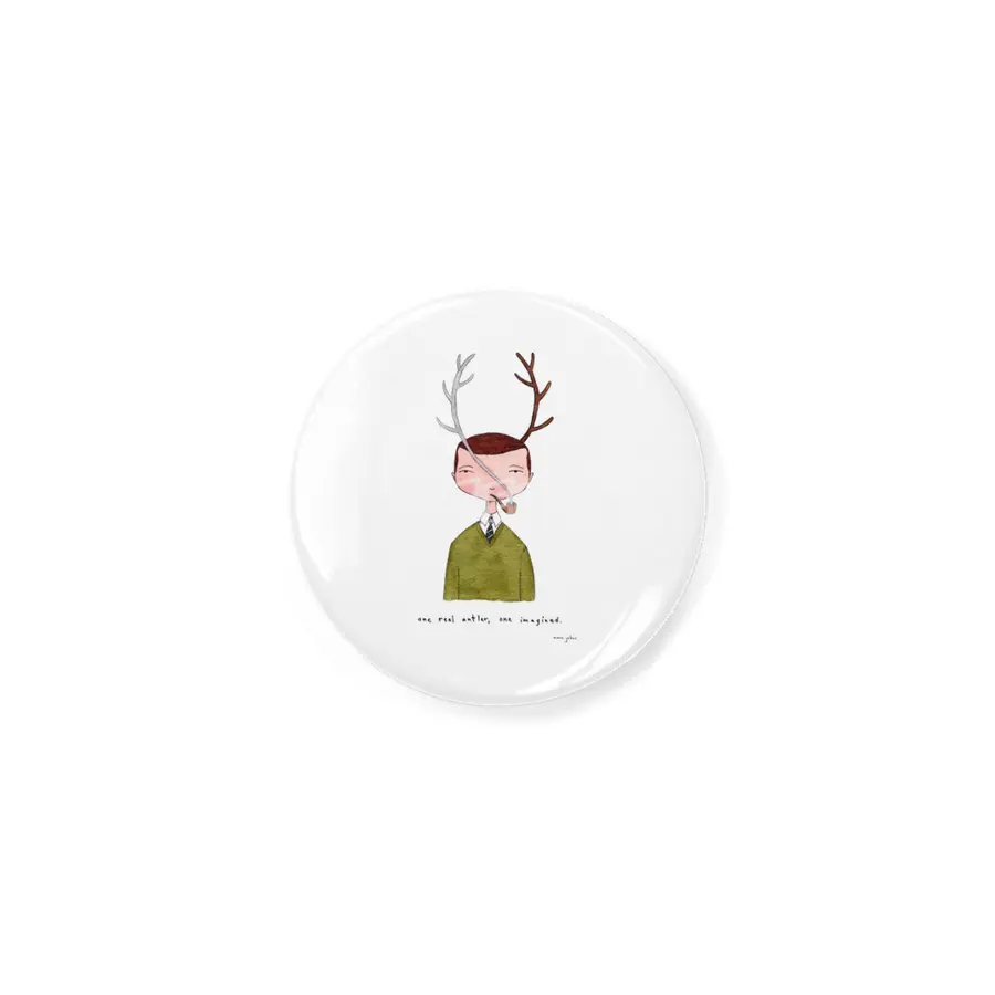 One real antler, one imagined Açacak