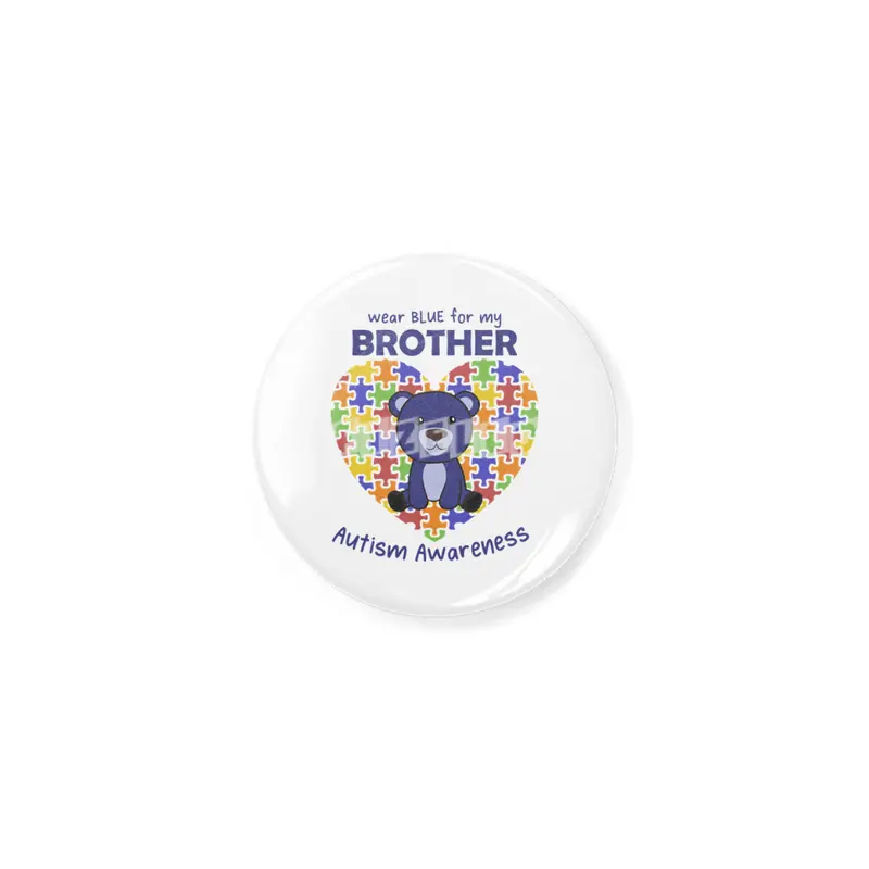 Autism Awareness Wear Blue For My Brother Açacak