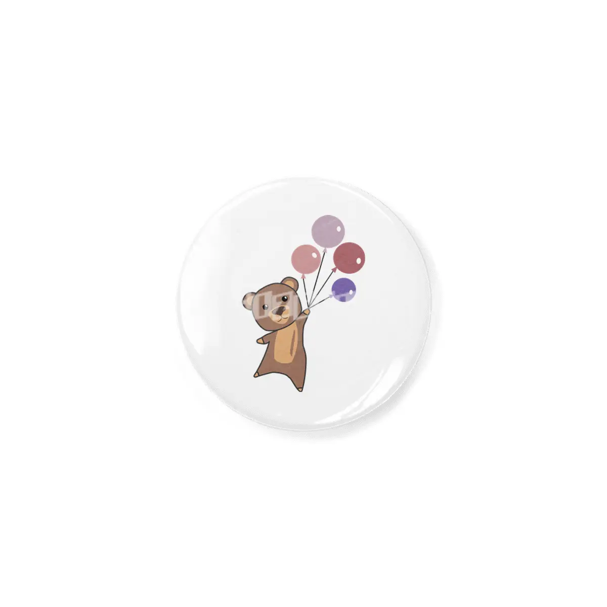 Bear Flies Up With Balloons Cute Animals Açacak