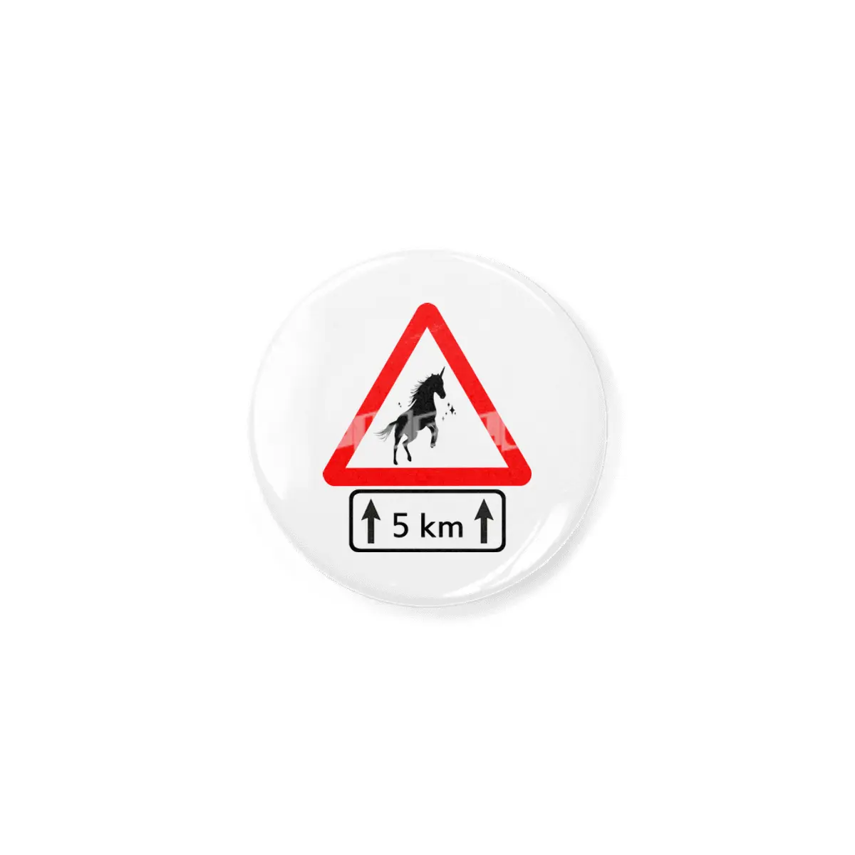 Funny Beautiful Unicorn Road Sign Shirt Açacak