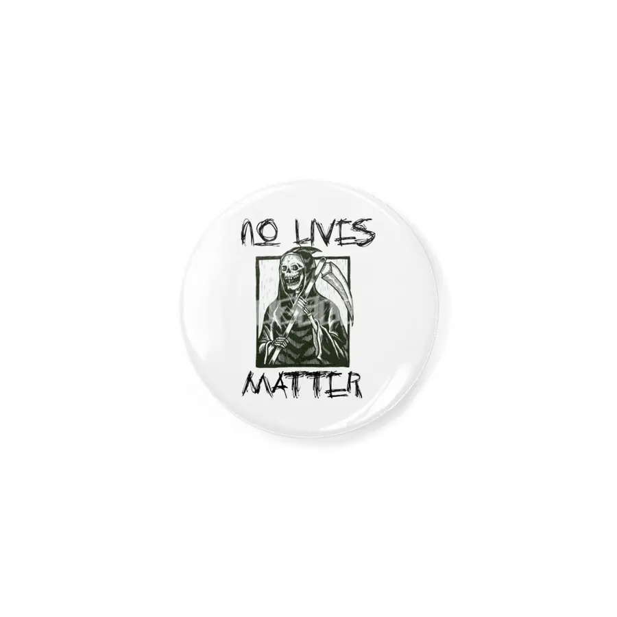 No Lives Matter Metal Rock Grim Reaper Design Açacak