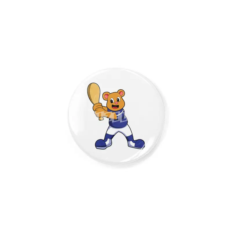 Bear as Batter at Baseball Açacak