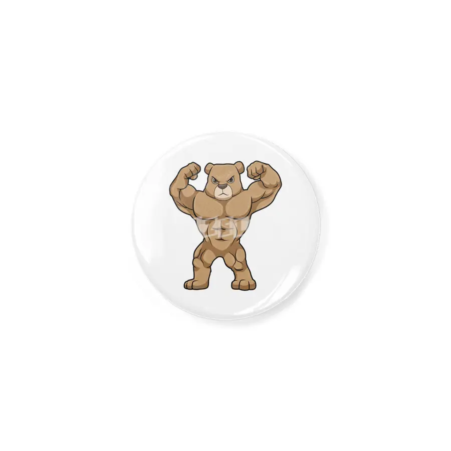 Bear as Bodybuilder with big Muscles Açacak