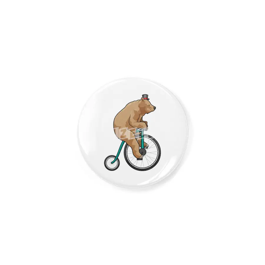 Bear at Circus with Bicycle Açacak