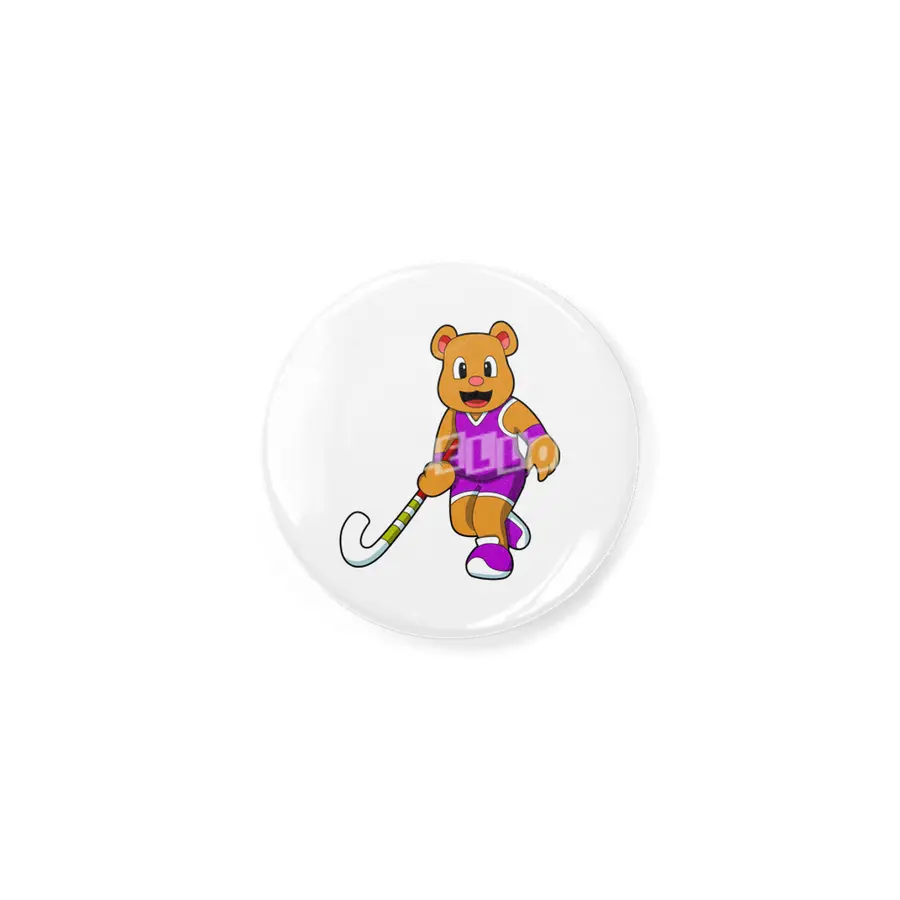 Bear at Hockey with Hockey stick Açacak