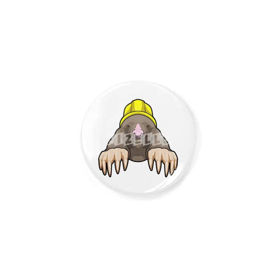 Mole as Miner with Helmet Açacak