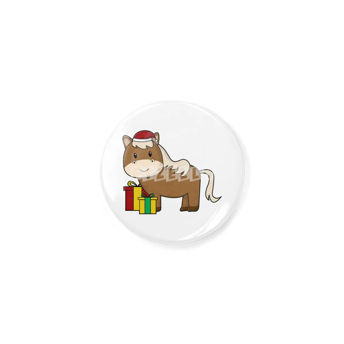Horse with Santa hat & Gifts Açacak
