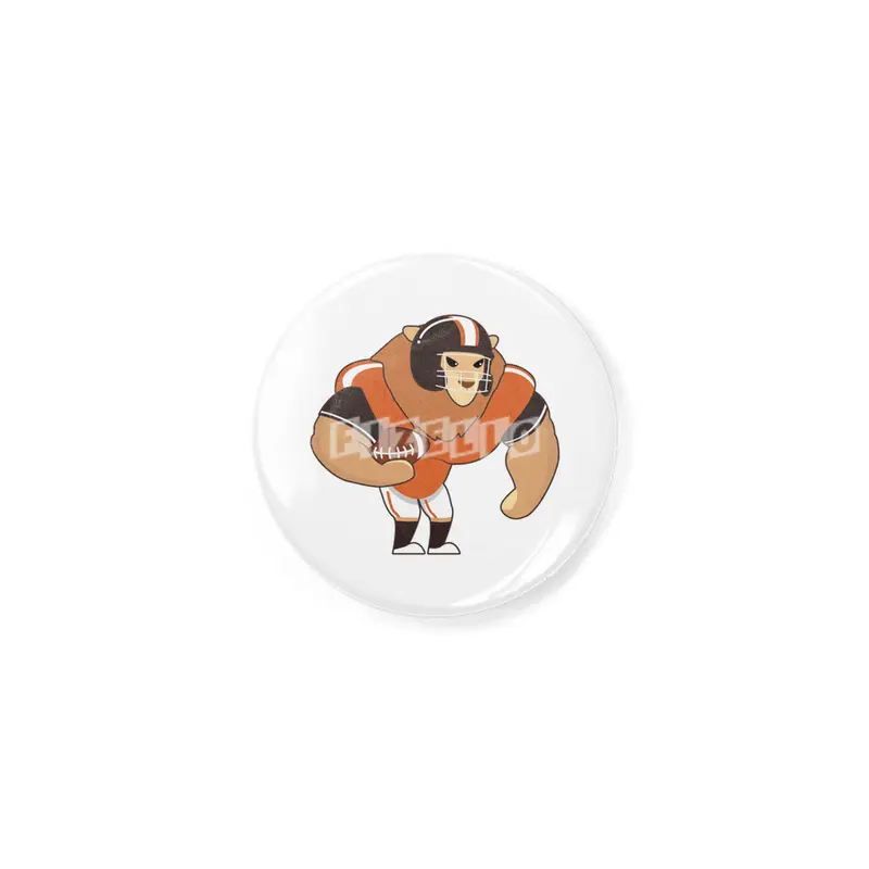 Lion as Football player with Football Açacak