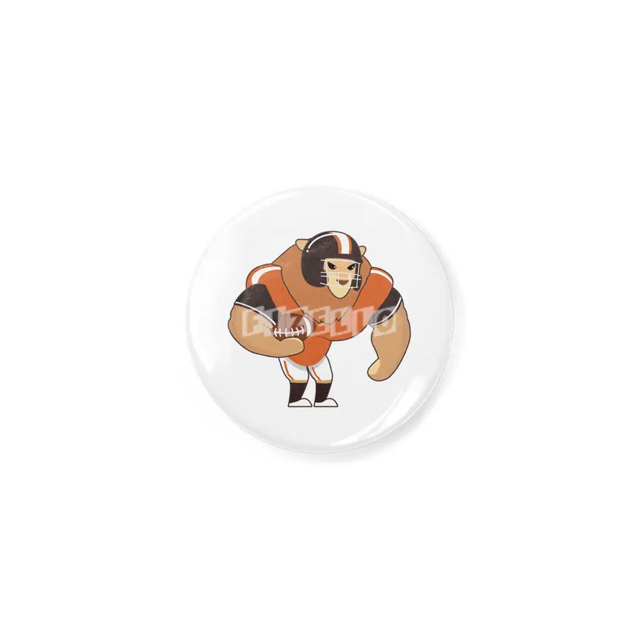 Lion as Football player with Football Açacak