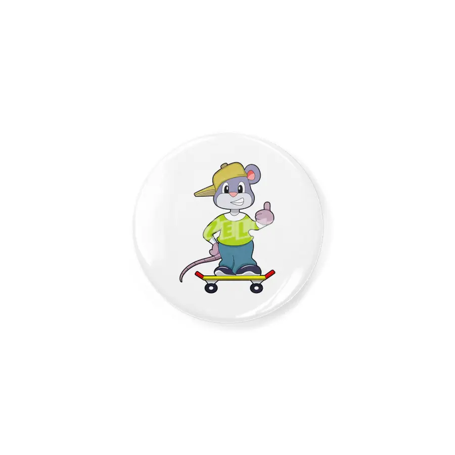 Mouse as Skater with Skateboard Açacak