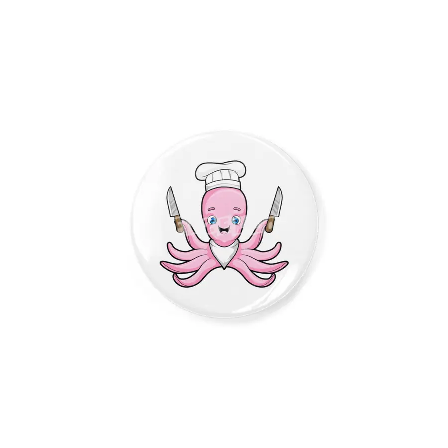Octopus as Cook with Knives Açacak