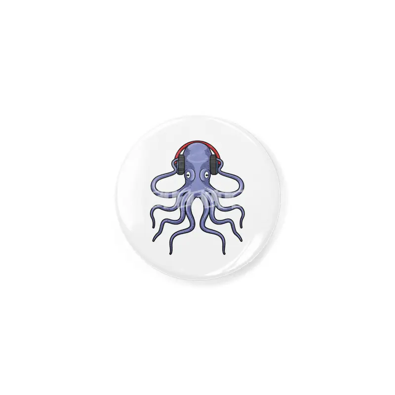 Octopus at Music with Headphone Açacak