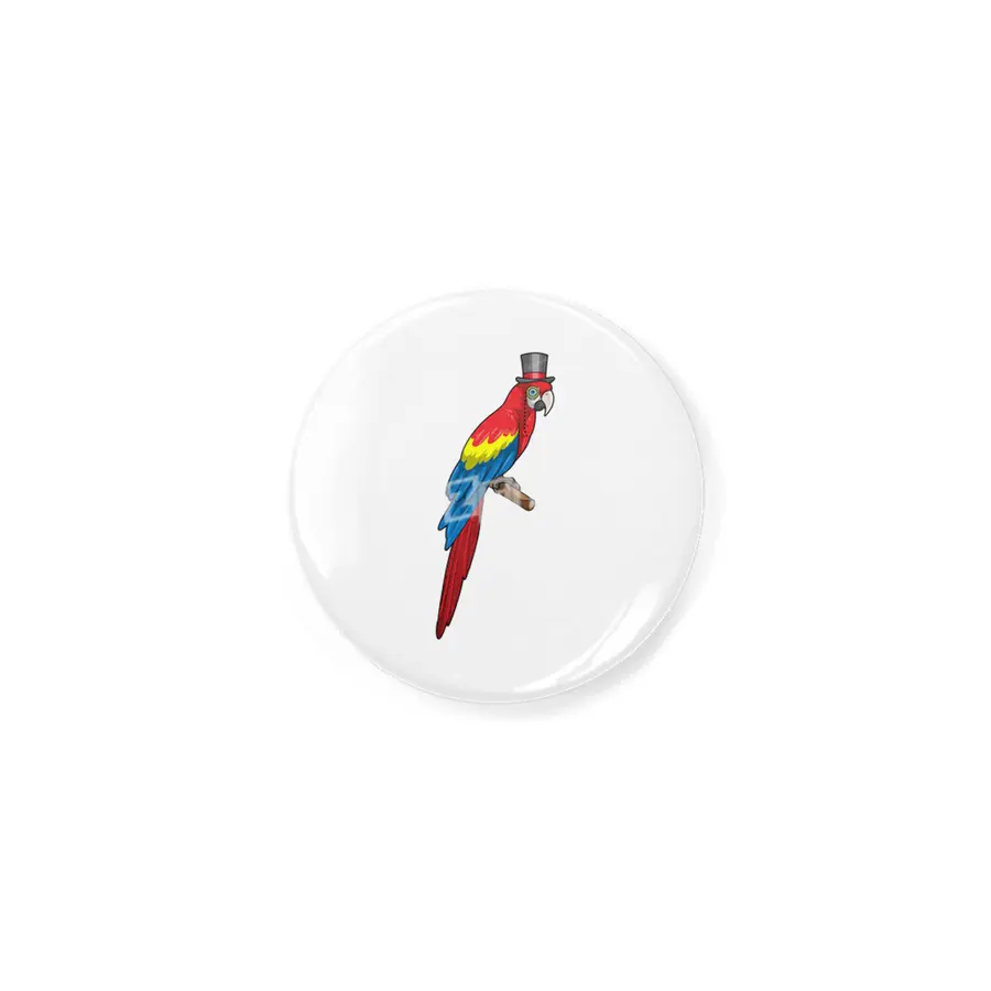 Parrot as Gentleman with Hat Açacak
