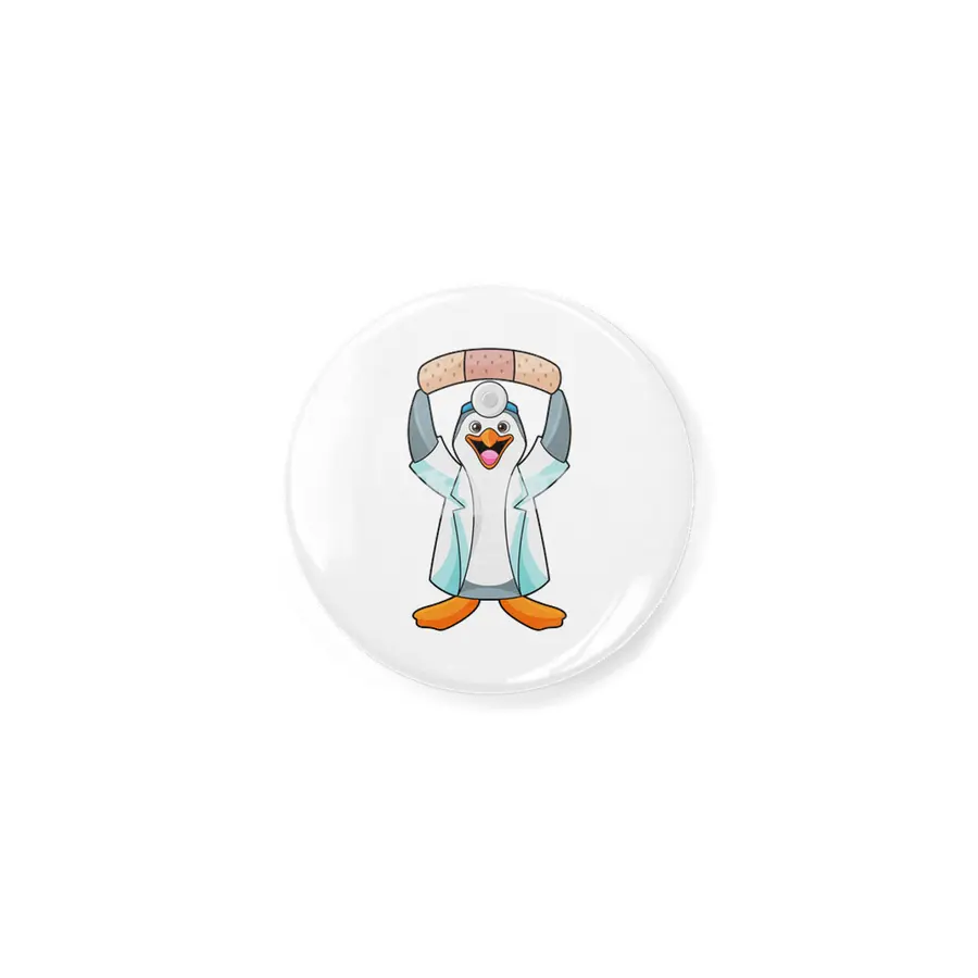 Penguin as Doctor with Plaster Açacak