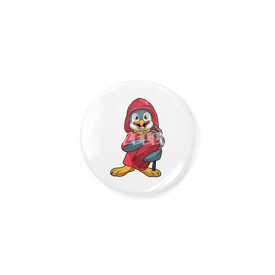 Penguin as Firefighter with Fire extinguisher Açacak