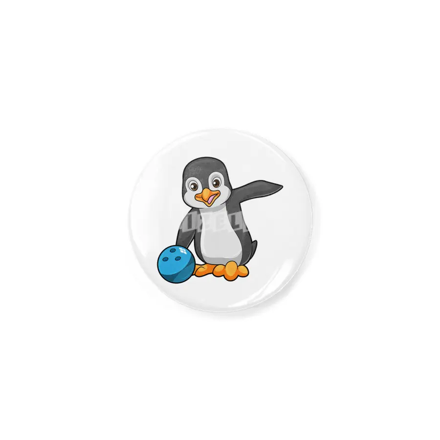 Penguin at Bowling with Bowling ball Açacak