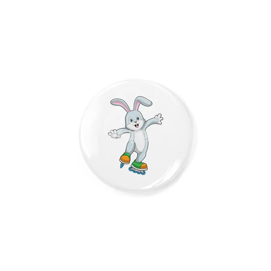 Rabbit as Skater with Inline skates Açacak