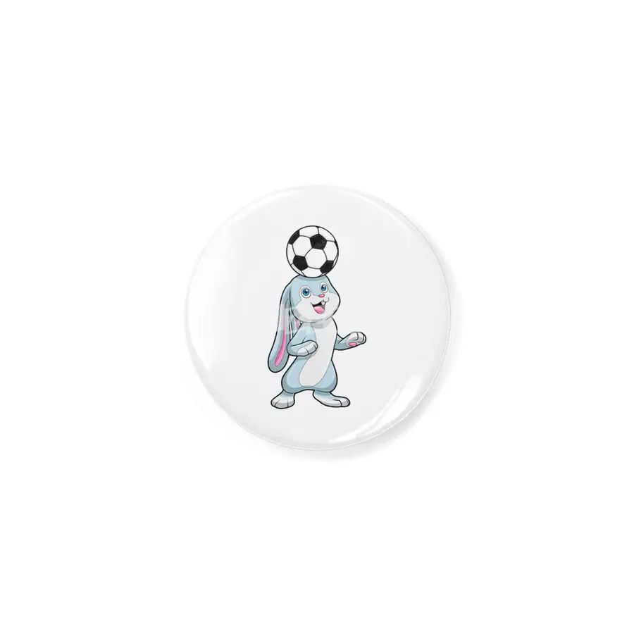 Rabbit as Soccer player with Soccer ball Açacak