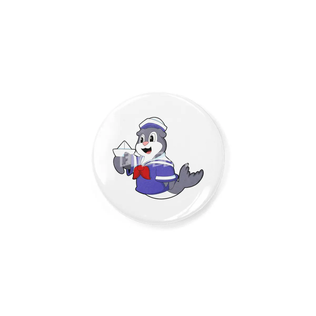 Seal as Sailor with Boat Açacak