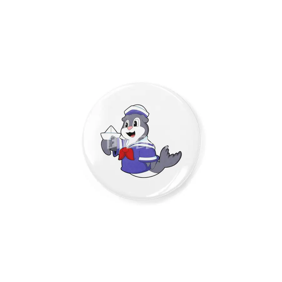 Seal as Sailor with Boat Açacak