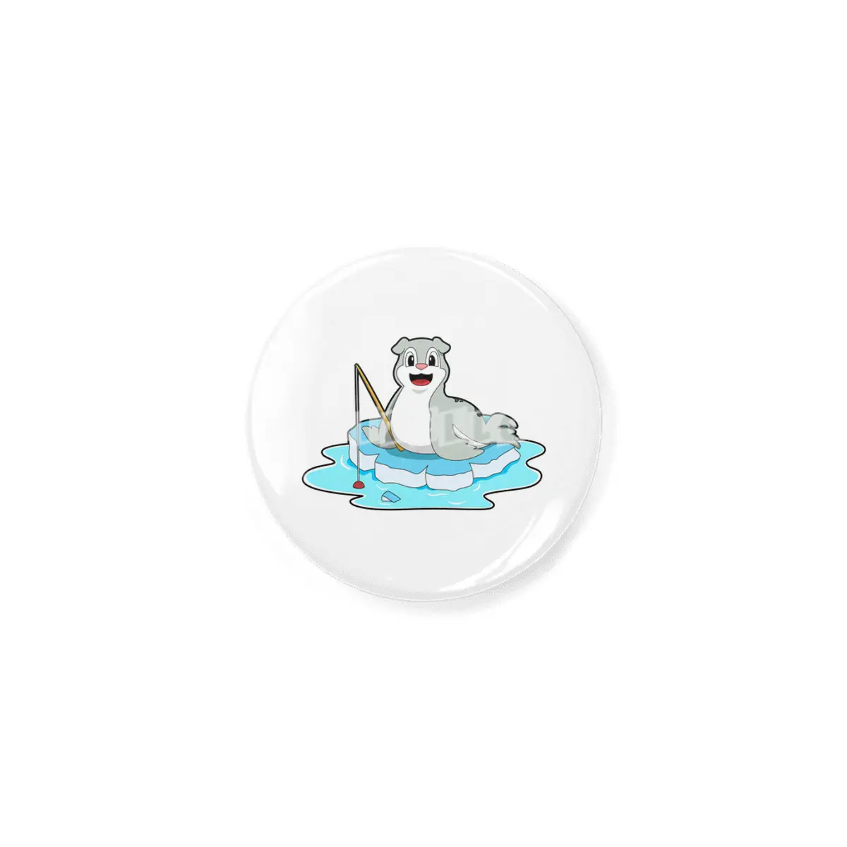 Seal at Fishing with Fishing rod Açacak