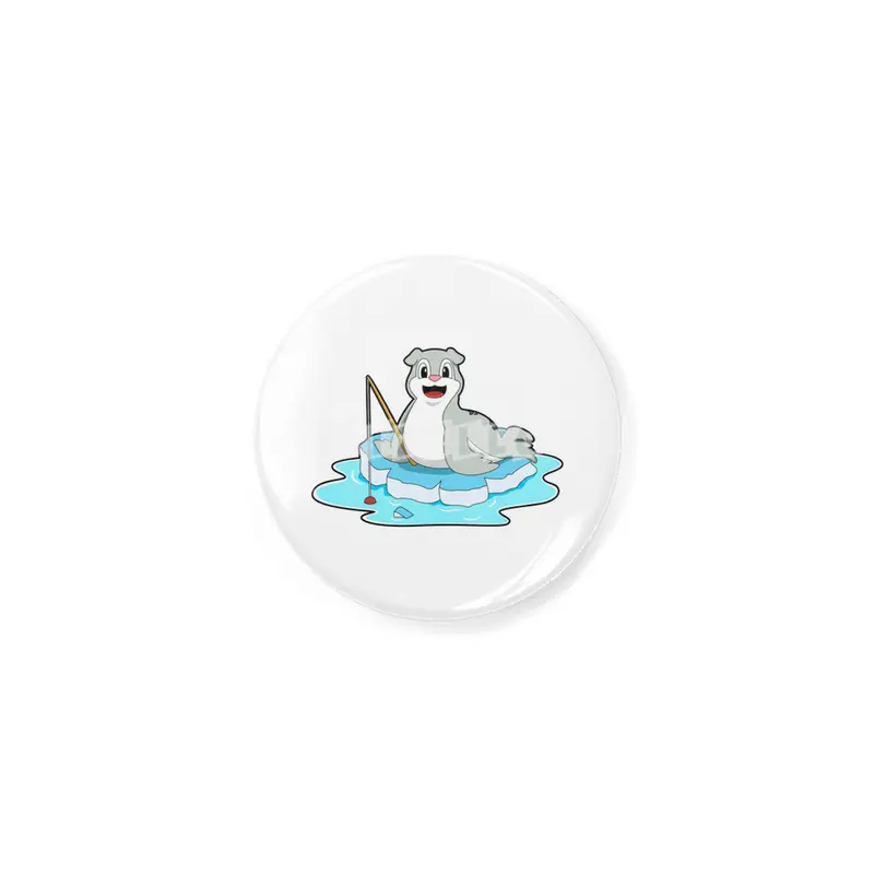 Seal at Fishing with Fishing rod Açacak