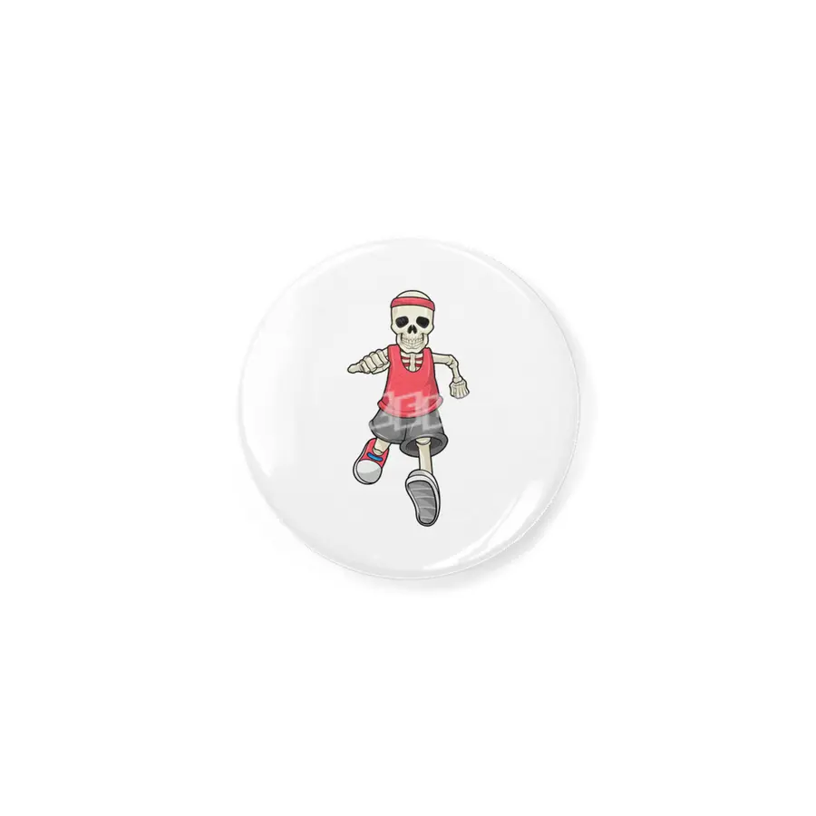 Skeleton at Running with Headband Açacak