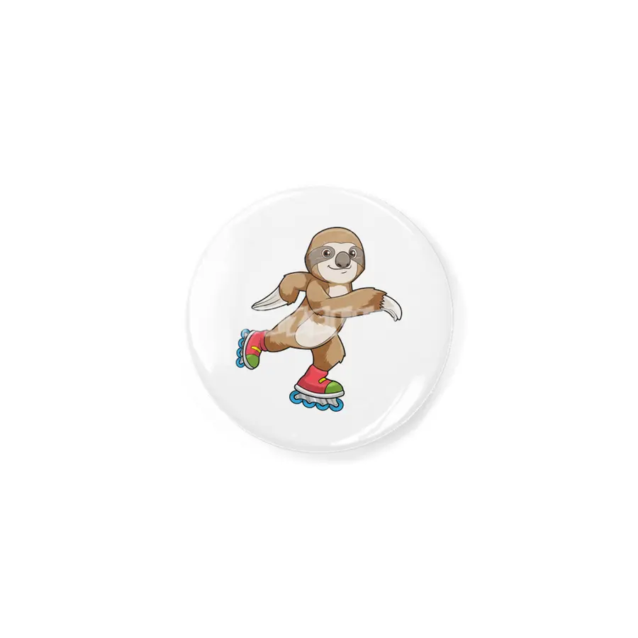 Sloth as Skater with Inline skates Açacak