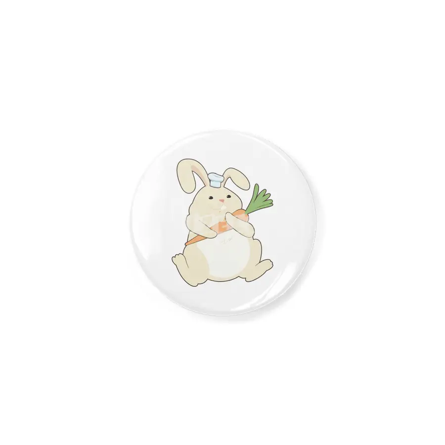 Bunny as Cook with Carrot Açacak