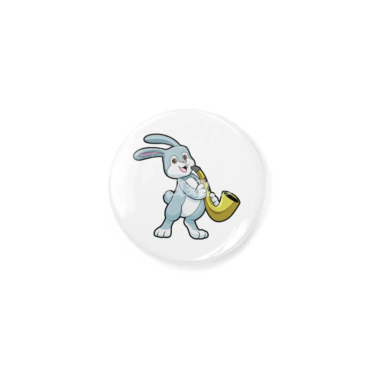 Bunny at Music with Saxophone Açacak