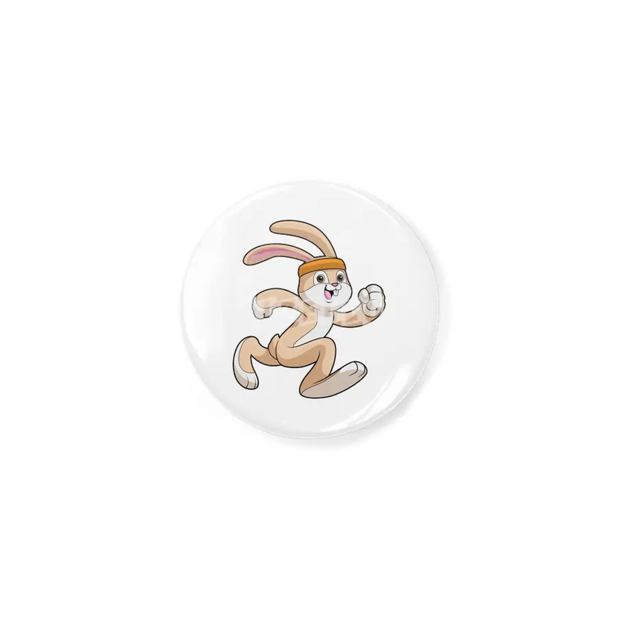 Bunny at Running with Headband Açacak