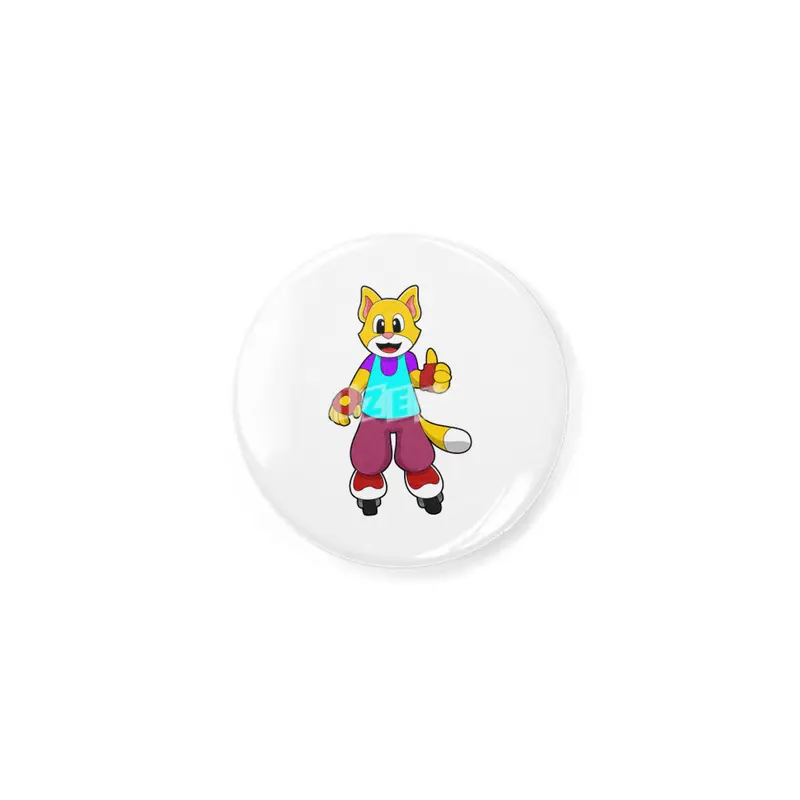Cat as Skater with Inline skates Açacak