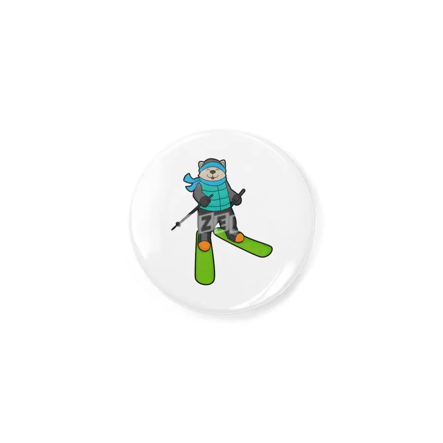 Cat as Skier with Ski Açacak