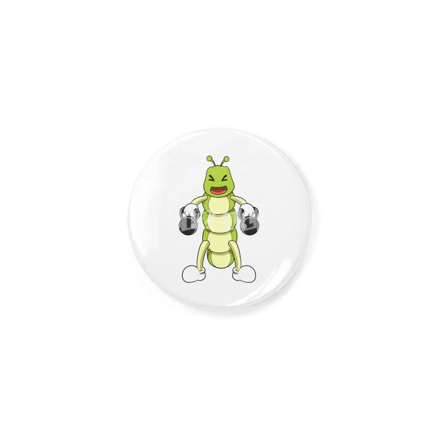 Caterpillar at Bodybuilding with Dumbbells Açacak