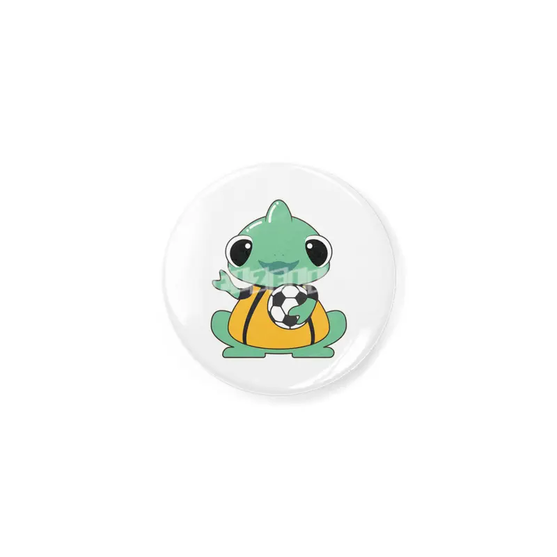 Chameleon as Goalkeeper with Soccer ball Açacak