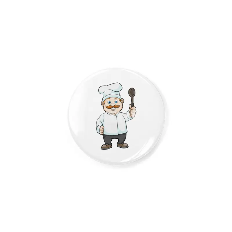 Chef with Chef's hat & Soup spoon Açacak