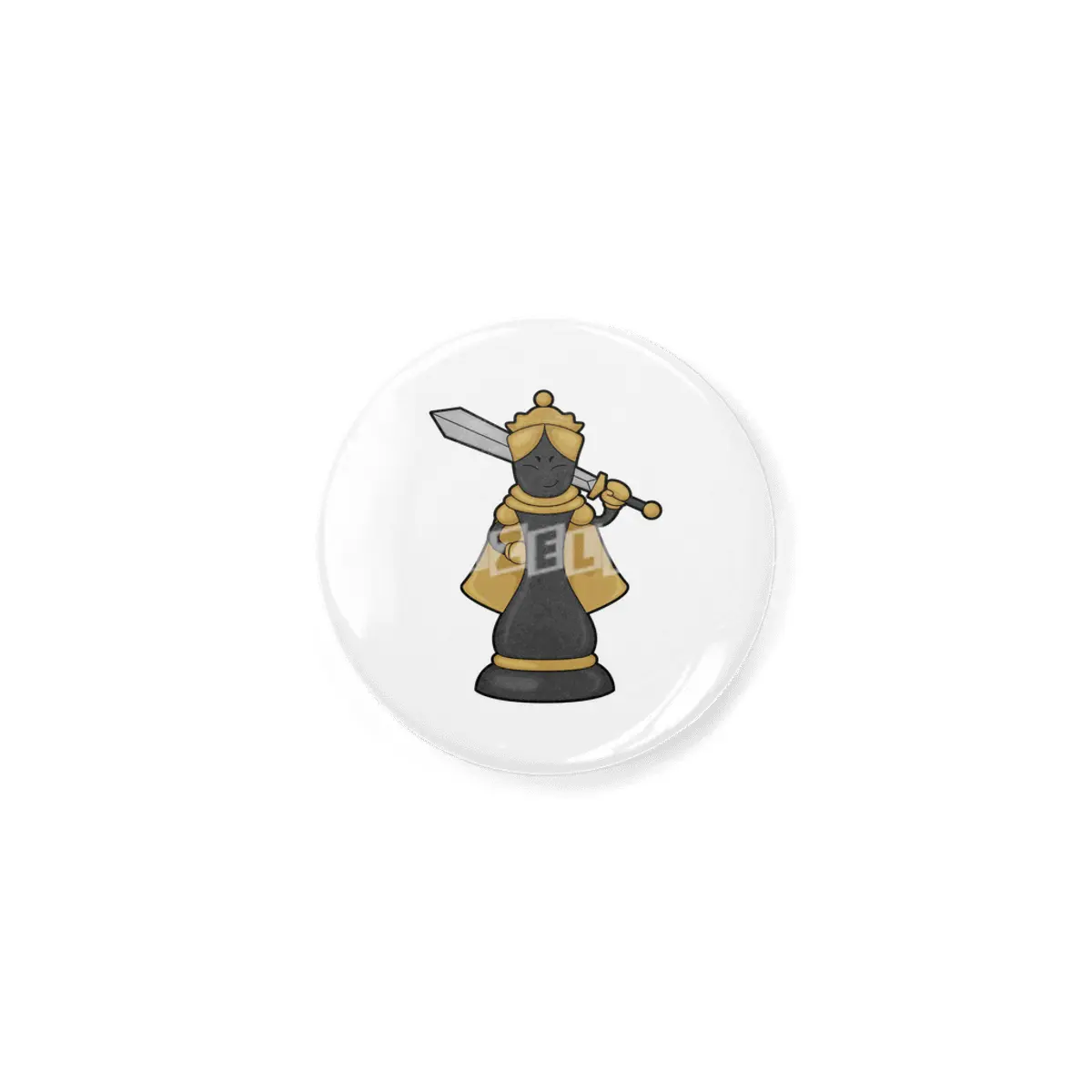 Chess piece Queen at Chess with Sword Açacak