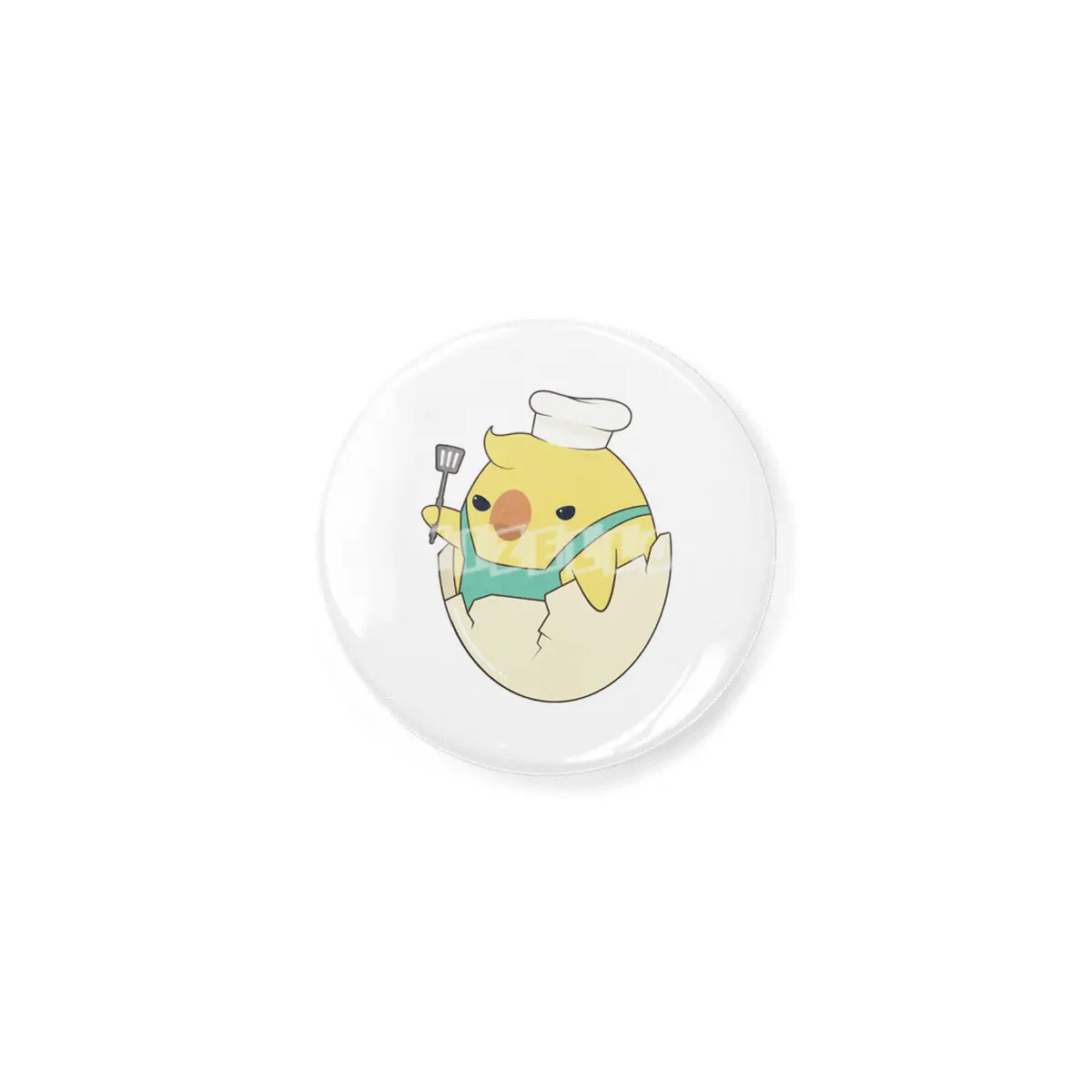 Chick as Cook with Chef's hat & Spatula Açacak